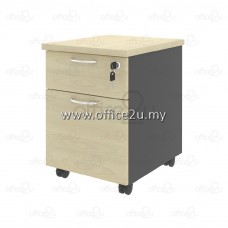 GM2 MOBILE PEDESTAL 1-DRAWER AND 1-FILING (1D1F)